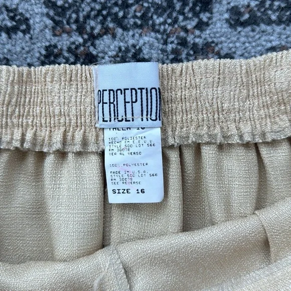 Vintage Perception Pantsuit Cream 16 - Picture 10 of 12